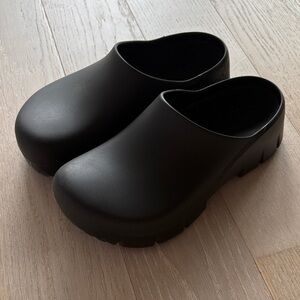 Birkenstock Super Birki Black Clogs Mule